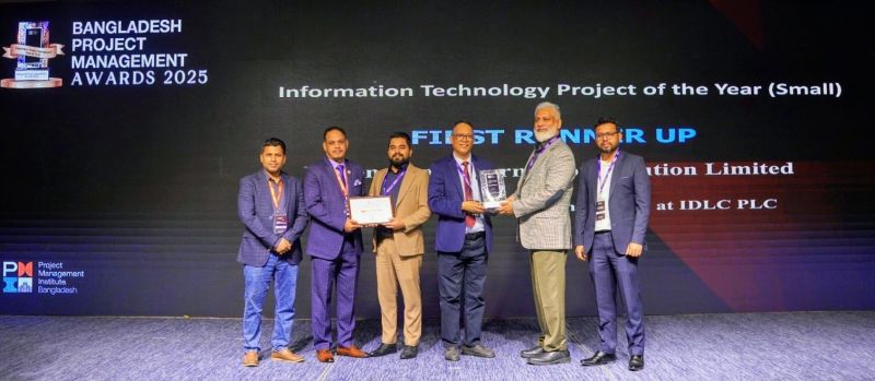 MISL has been recognised as the 1st Runner-Up in the ‘Project of the Year’ category at the PMI Bangladesh Project Management Excellence Awards 2025